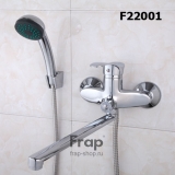 Смеситель ванна FRAP F 22001 перекл. в корпусе, хром