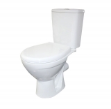 Унитаз СОЛО н/подв. гориз.вып.2реж. КИРОВ 62,5 см